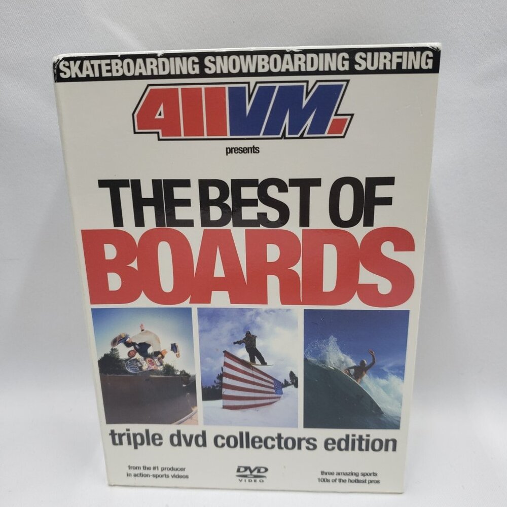 DVD The Best of the Boards Daily Dose Hallowed Ground More Skateboard Snowboard
